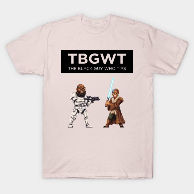 TBGWT Nerd Logo New T-Shirt by The Black Guy Who Tips Podcast